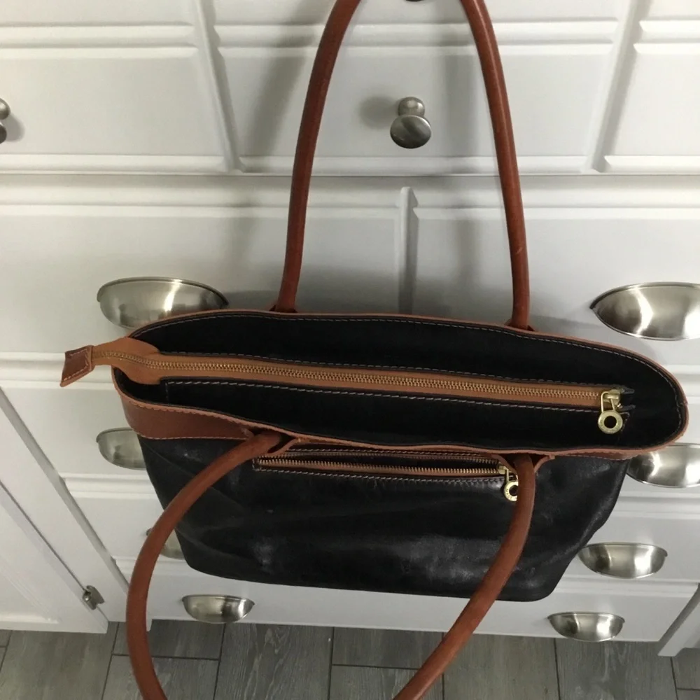 Italian Leather FLORENCE Made in Italy Handbag Shoulder Bag